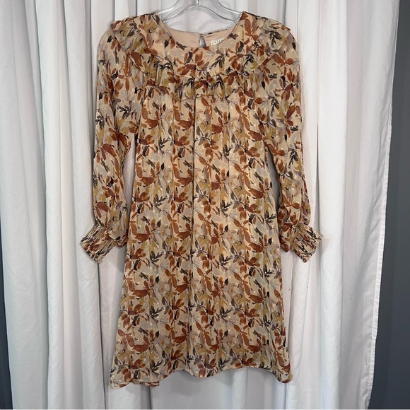 Hayden Girls Floral Print Dress with Ruffle Detail - Picture 1 of 3
